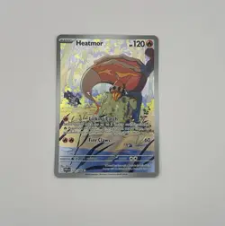 Pokemon: Heatmor - 104/086 - SV: White Flare (WHT) Holo Illustration Rare - Image 1