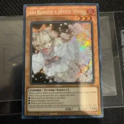 YuGiOh Ash Blossom & Joyous Spring - RA01-EN008 - Secret Rare - 1st Ed -NM/M - Image 3