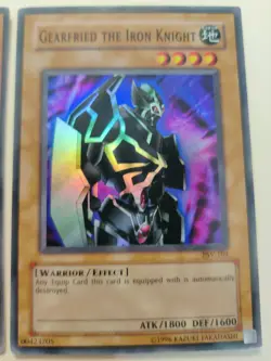 3x Gearfried the Iron Knight PSV-101 Super Rare LP - Image 3