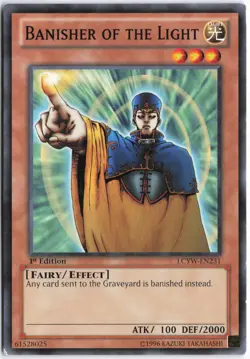 Yugioh - Banisher of the Light LCYW-EN231 1st Edition - Legendary Collection 3: - Image 1