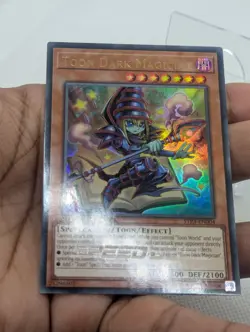 Toon Dark Magician STP3-EN004 Ultra Rare Speed Duel LP - Image 3