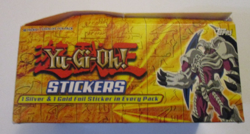 Vintage Lot of 19 Yu-Gi-Oh Stickers Factory Sealed Packs with Box 1997 Topps - Image 3