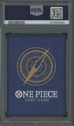 2022 One Piece #OP01-119 Thunder Bagua Errata PSA 10 - Image 2