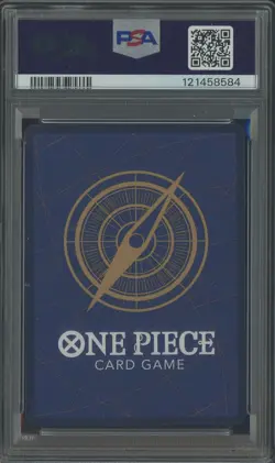2022 One Piece Japan #010 Franky 25th Anniversary Prem. Card Collection PSA 10 - Image 2