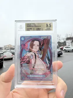 Namco One Piece Boa Hancock EB03-026 SP Extra Booster Heroines BGS 9.5 2026 - Image 1