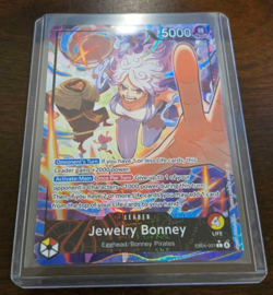 One Piece TCG OP15 -EB04 Jewelry Bonney Leader Alt Art EB04-001 NM - Image 1