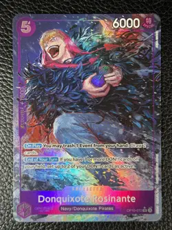 One Piece Royal Blood #OP10-072 Donquixote Rosinante - Image 1