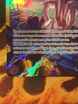 Enel OP15-118 SEC – Adventure on KAMI’s Island – One Piece TCG – English – NM - Image 5