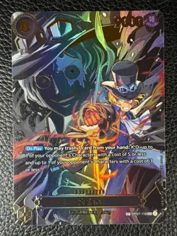One Piece Carrying On His Will #OP07-118 Sabo - Image 1