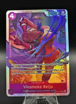 Vinsmoke Reiju OP12-063 Legacy of the Master Foil One Piece CCG TCG - Image 1