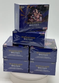 Lot of (6) One Piece TCG OP-14 The Azure Sea's Seven Booster Boxes SEALED - Image 2