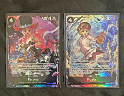 Perona (Alt Art) EB03-045 SR ONE PIECE Heroines Edition LOT 32X BLACK DECK Mt. - Image 1