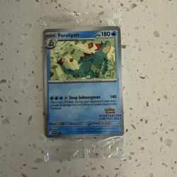 Pokemon Illustration Contest Pack Sealed Feraligatr, Pikachu, Toxtricity - Image 2