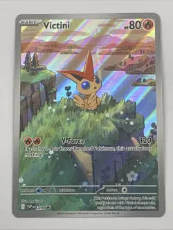Pokemon TCG: Victini SVP EN 208 Scarlet & Violet - Black Star Promos - Image 1