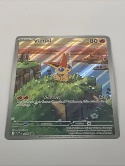 Pokemon TCG: Victini SVP EN 208 Scarlet & Violet - Black Star Promos - Image 2