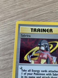Sabrina Trainer Gym Challenge Holo Pokemon Card 20/132 Rare Vintage Wotc - Image 3