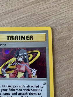 Sabrina Trainer Gym Challenge Holo Pokemon Card 20/132 Rare Vintage Wotc - Image 4