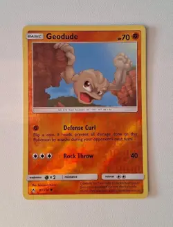 Geodude 87/214 - Reverse Holo (Common) - Pokemon Unbroken Bonds 2019. NM. - Image 1