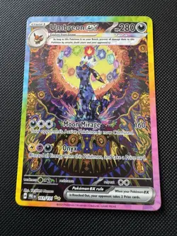 Pokemon TCG Umbreon EX 161/131 Prismatic Evolutions Holo Card - Image 1
