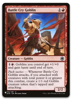Battle Cry Goblin #132/281 (NM) List Reprints LIST LIST Magic MTG - Image 1