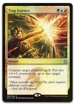 Trap Essence #209 (Foil) (NM) Khans of Tarkir KTK Magic MTG - Image 1