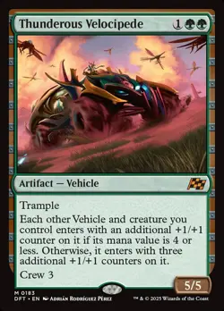 MTG Thunderous Velocipede ** Aetherdrift ** English (NM) - Image 1
