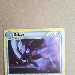 Pokemon Scizor 90 HP Holo Rare Undaunted 7/90 Stage 1 Nintendo 2019 Card - Image 2