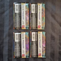 Pokemon Darkness Ablaze - 4x Booster Packs - Art Set - Factory Sealed - Image 2