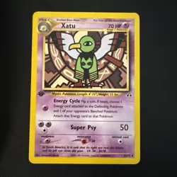 Xatu 52/75 Neo Discovery 1st Edition Pokemon S360 - Image 1