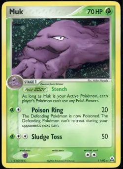 Pokemon - Muk - 11/92 - Holofoil - Legend Maker MP - Image 1