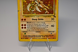 Vintage, Pokemon, Kabutops 9/62 Fossil Holo, Damaged, DMG, WOTC - Image 3