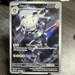 The Pokemon Company Steelix Me01 Mega Evolution 150/132 Full Art Holo Illustrat… - Image 1