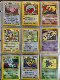 1999 Pokemon 100% complete master set jungle 64/64 - Image 1