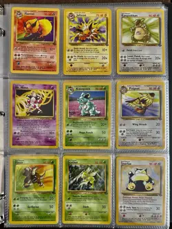 1999 Pokemon 100% complete master set jungle 64/64 - Image 5