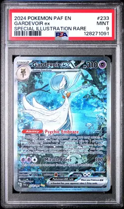 2024 POKEMON PAF EN-PALDEAN FATES SPECIAL ILLUSTRATION RARE GARDEVOIR EX PSA 9 - Image 1