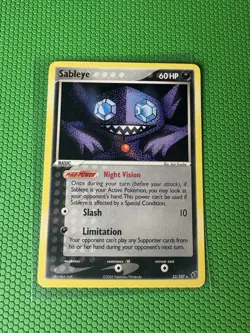 SABLEYE 2005 POKEMON EX DEOXYS RARE 23/107 NON HOLO - Image 1