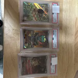 Lot Of 3 Psa 10 Graded Pokemon For Dodge - Image 1