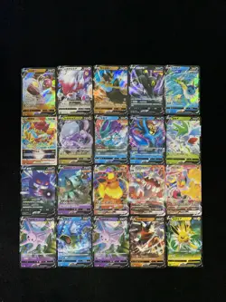 2024 Pokemon TCG S-Chinese Gyarados V Flareon VMAX Espeon V Holo Lot*20 BL25 - Image 2