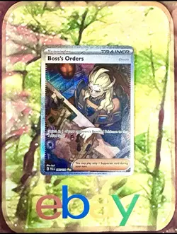 Pokemon TCG Boss's Orders 265/193 NM Sir Paldea Evolved - Image 1