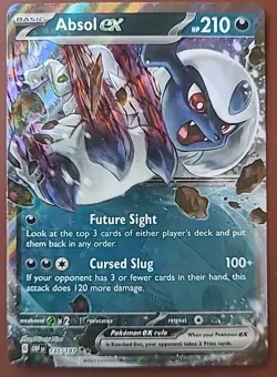 Pokemon TCG Absol EX 135/197 Obsidian Flames Double Rare Card - Image 1