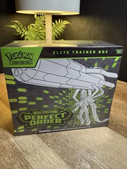 Pokemon TCG Mega Evolution Perfect Order ETB Elite Trainer Box (Factory Sealed) - Image 1