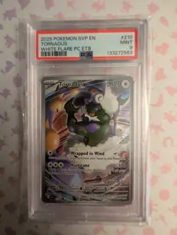 Tornadus - 210 (Pokemon Center Exclusive) 210 Sv: Scarlet & Violet Promo PSA 9 - Image 1