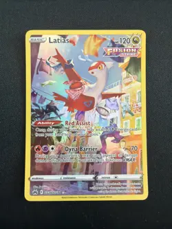 Pokemon Latias Ultra Rare Holo Crown Zenith Galarian Gallery GG20/GG70 120 HP - Image 1