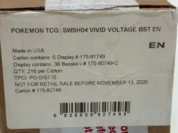 Lot of (55) Pokemon TCG Vivid Voltage Booster/Sleeved Packs + Booster Box Case - Image 2