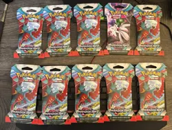Pokemon TCG Paradox Rift Sleeved Booster Packs Lot Of 10 Factory Sealed 🔥 - Image 1