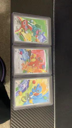 Pokemon TCG Bulbasaur, Charmander, Squirtle 037 038 039 NM First Partner Promo - Image 1