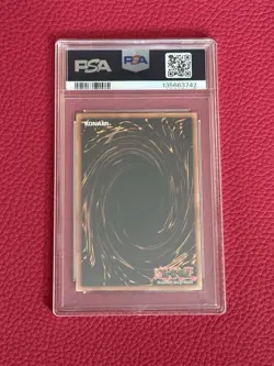 2002 Yu-Gi-Oh! MRD Gate Guardian 1st Edition #000 PSA 7 NM Metal Raiders - Image 2