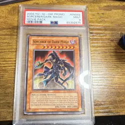 Konami Sorcerer of Dark Magic MOV-EN002 Movie Pack Promo Limited PSA 9 2004 - Image 1