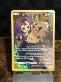Pokemon TCG Mimikyu Secret Rare 245/236, Cosmic Eclipse (NM-MT) - Image 1