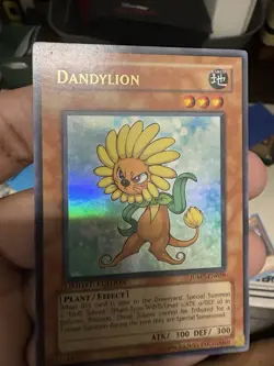 yugioh Dandylion JUMP-EN029 Ultra Rare Promo LP - Image 2